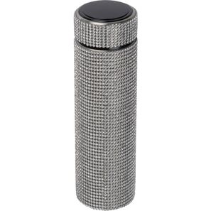 Vakuum Edelstahltrinkflasche mit Strassstein-Akzenten