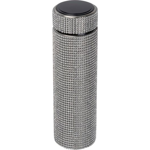Produktabbildung Vakuum Edelstahltrinkflasche mit Strassstein-Akzenten Vakuum Edelstahltrinkflasche mit Strassstein-Akzenten (Bild 1)