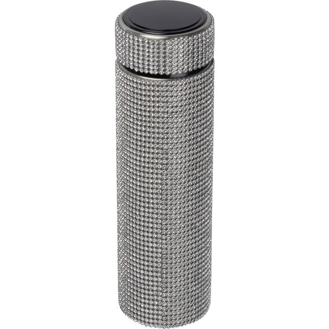 Vakuum Edelstahltrinkflasche mit Strassstein-Akzenten