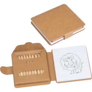 Malbuch mit 12 Buntstiften