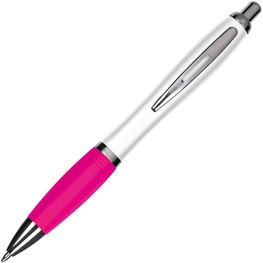 Kugelschreiber mit weißem Schaft