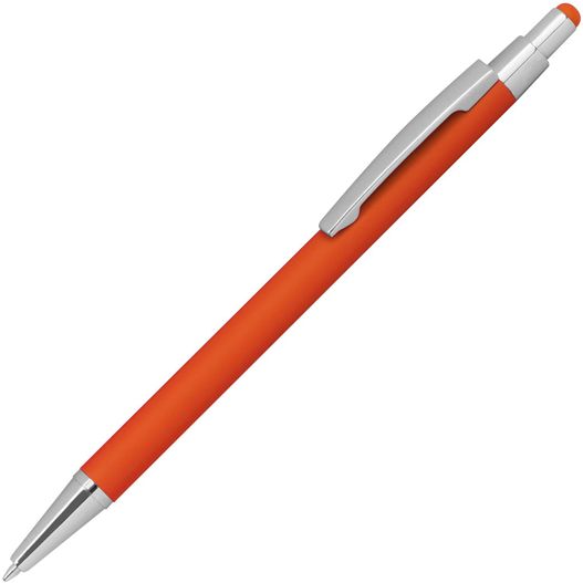 Kugelschreiber aus Metall mit Rubberfinish und Touchfunktion (Bild 1)