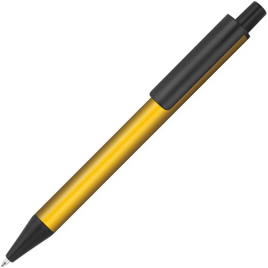 gelber stift mit schwarzer spitze Kugelschreiber aus Aluminium (Bild 1)