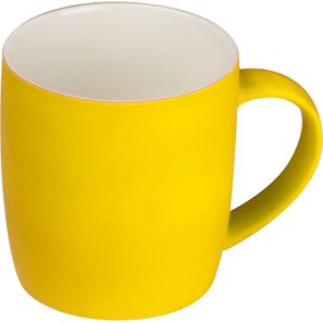 Tasse aus Porzellan, außen gummiert, 300ml