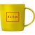 Tasse aus Porzellan, außen gummiert, 300ml (Bild 4)