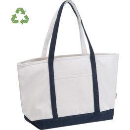 Große Tragetasche aus recycelter Baumwolle