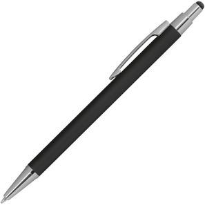 Kugelschreiber aus Metall mit Rubberfinish und Touchfunktion