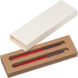 Produktabbildung Schreibset mit Kugelschreiber und Druckbleistift aus recyceltem Aluminium Schreibset mit Kugelschreiber und Druckbleistift aus recyceltem Aluminium