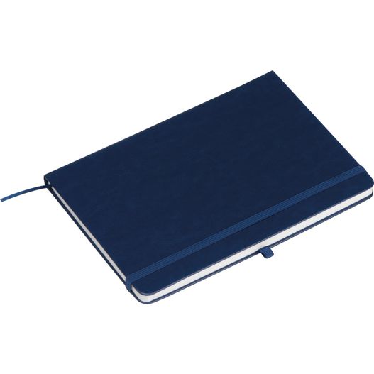 ein blaues notizbuch mit einem stift darüber A5 Notizbuch (Bild 1)
