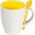 Tasse aus Porzellan mit Löffel, 250ml