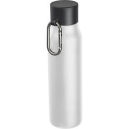 Vakuum Trinkflasche mit Karabiner, 600ml