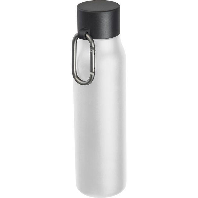 Vakuum Trinkflasche mit Karabiner, 600ml