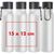 Vakuum Trinkflasche mit Karabiner, 600ml (Bild 4)