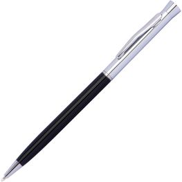 Schlanker Drehkugelschreiber aus Metall