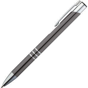 Kugelschreiber aus Metall mit 3 Zierringen