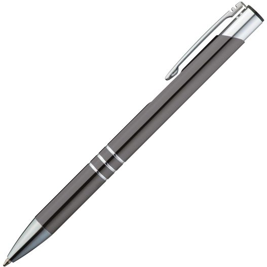 Kugelschreiber aus Metall mit 3 Zierringen (Bild 1)