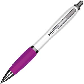 Kugelschreiber mit weißem Schaft