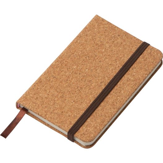 Produktabbildung A6 Notizbuch mit Korkeinband und linierten Seiten A6 Notizbuch mit Korkeinband und linierten Seiten (Bild 1)