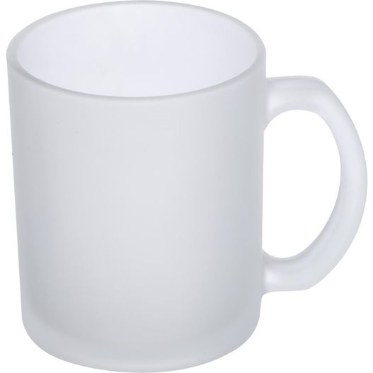 Glastasse weiß gefrostet, 300ml (Bild 1)