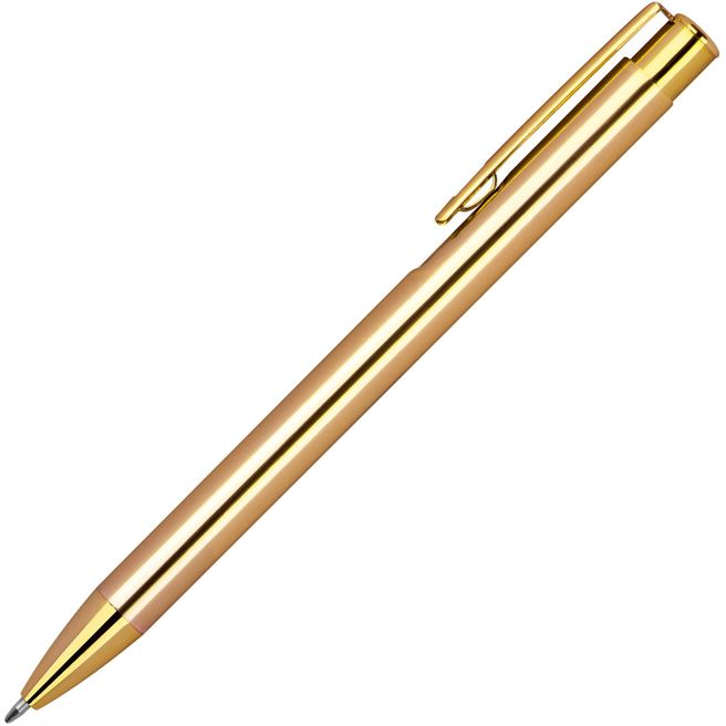 Druckkugelschreiber aus Aluminium in Metallic Farben