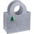 Tasche aus Filz mit Tannenbaumanhänger