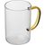 Glastasse mit farbigem Henkel, 250ml