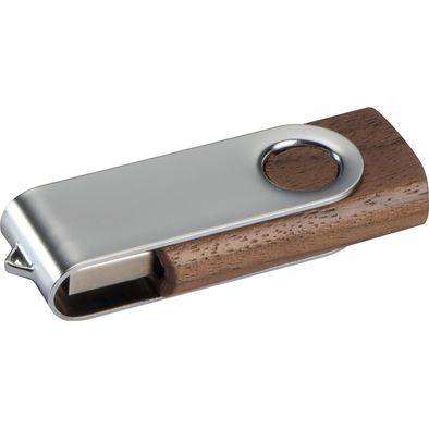 USB Stick aus dunklem Holz 4GB