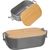 Lunchbox mit Bambusdeckel und Bügelverschluss (Bild 3)
