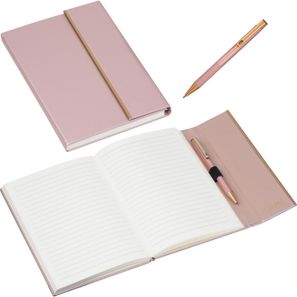 CrisMa Set aus Notizbuch und Kugelschreiber