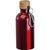 Edelstahltrinkflasche mit Karabiner, 400ml