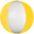 Strandball bicolour farbig/transparent (Bild 3)