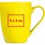 Tasse aus Porzellan, außen gummiert, 300ml (Bild 4)