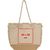 Strandtasche mit Juteboden und Fransen (Bild 4)