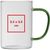 Glastasse mit farbigem Henkel, 250ml (Bild 4)