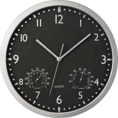 Produktabbildung Wanduhr mit Hygro - und Thermometer Wanduhr mit Hygro - und Thermometer