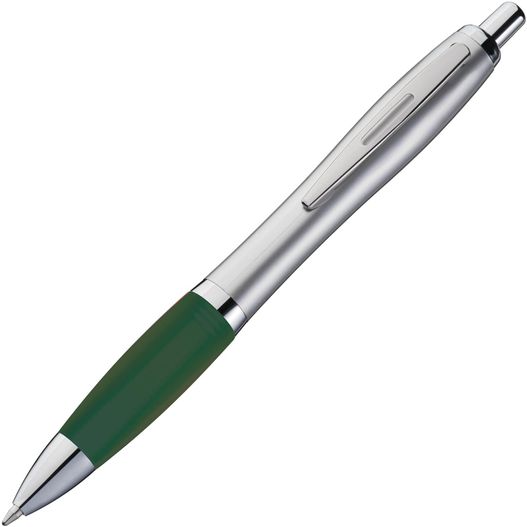 Produktabbildung Kugelschreiber mit silbernem Schaft Kugelschreiber mit silbernem Schaft (Bild 1)