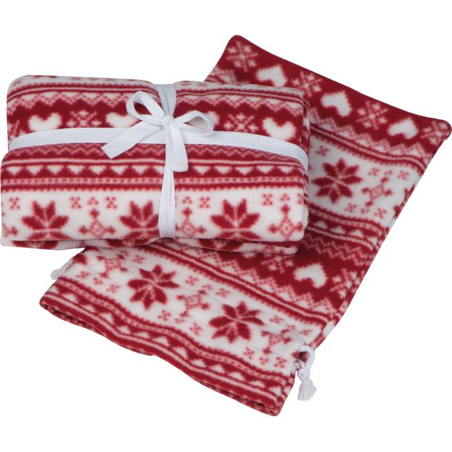 Produktabbildung Weihnachtliche Kuscheldecke Weihnachtliche Kuscheldecke