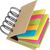 Ringbuch mit Haftmarkerstreifen und Haftnotizen (Bild 1)