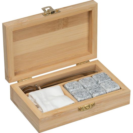 Eiswürfel Set in Bambusbox (Bild 1)