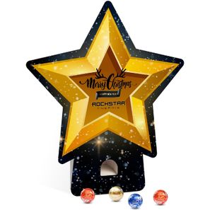 Lindt Lindor Adventsspender "Stern"