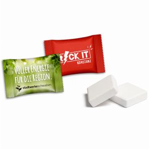 Traubenzuckerwürfel im Flowpack