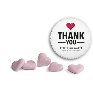 Brauseherzen in Mini Clic Clac Box