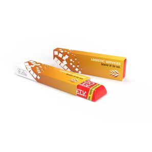 Tony's Chocolonely Riegel im Werbeschuber