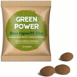 Mandeln im Werbetütchen