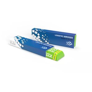 Tony's Chocolonely Riegel im Werbeschuber