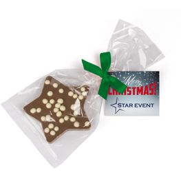 Schoko Weihnachtsstern