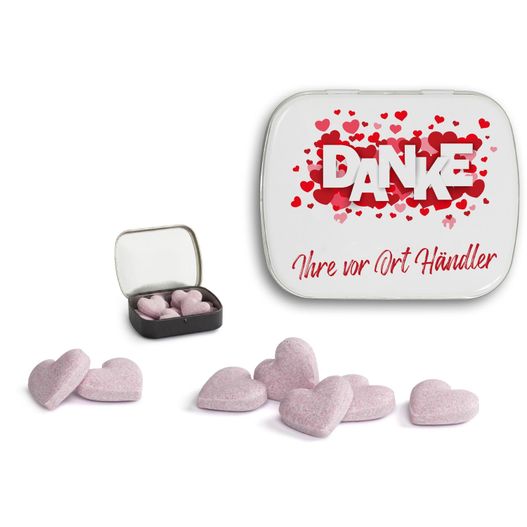 Brauseherzen in Mini Nostalgiedose (Bild 1)