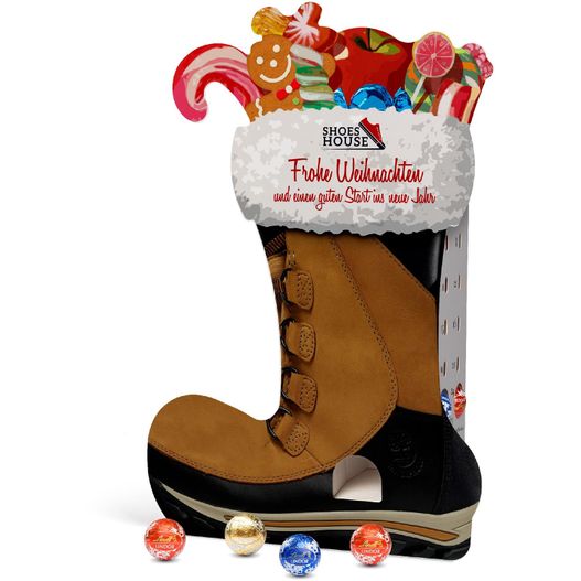 Lindt Lindor Adventsspender "Stiefel" (Bild 1)