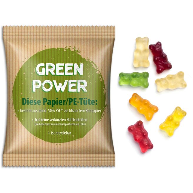 Produktabbildung Gummibärchen im Werbetütchen Gummibärchen im Werbetütchen
