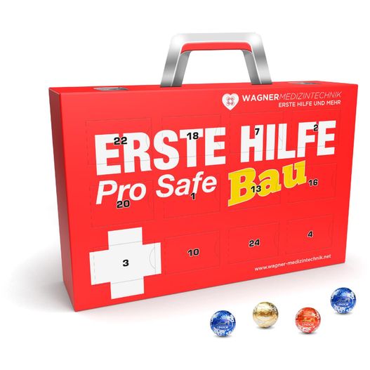 Lindt Lindor Adventskalender "Koffer" Eco (Bild 1)